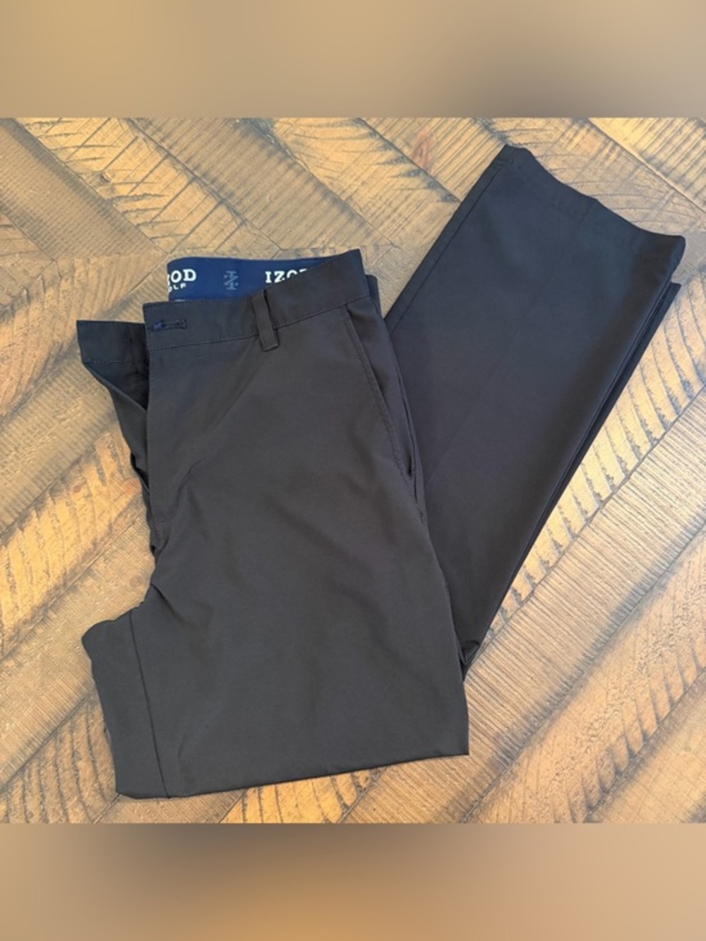 Izod Men's Black Golf Pants 30x32